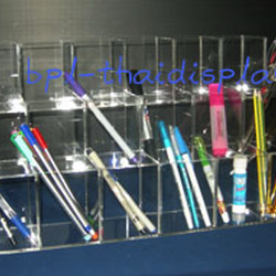 กล่องใส่ปากากาแบบตั้งโต๊ะ มี 3 ชั้น 18 ช่อง สินค้ามีพร้อมส่งทันที