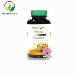 Herbal One Oryza อ้วยอัน โอไรซา น้ำมันรำข้าวและจมูกข้าว (60 แคปซูล)