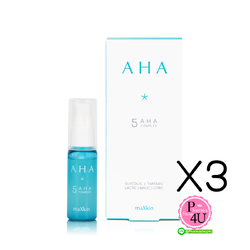 (ซื้อ 3 ราคาพิเศษ) MaXkin AHA serum AHA 10% (แม็กสกิน เอเอชเอ เซรั่ม) 16.5 ml.