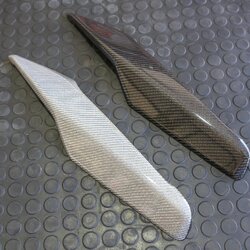 ครอบท่อเล็ก สีเทา สีดำ เครฟล่า FORZA 350 ราคา1200