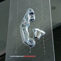 ขาจับปั๊ม lead 125 ขาจับปั๊ม Brembo ผีเสื้อ 2 Pot จาน 190mm มี2สี