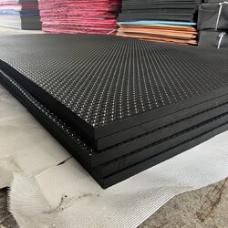 แผ่นยางสีดำ หนา 20mm. ขนาด 130x240cm.