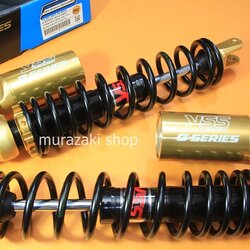 โช็ค YSS YAMAHA X-MAX 300 TC302-350T-08-883N G-SERIES GOLD NEW BLACK/BLACK/GOLD ราคา4900