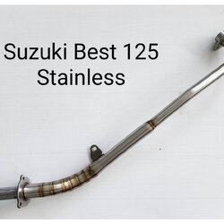 คอท่อ Suzuki Best 125 Stainless คอยาว