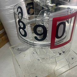 เครื่องออกรางวัล วงล้อหมุน (0-9) หรือ อุปกรณ์ออกเลขรางวัล