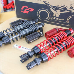 โช๊ค Profender รุ่น Air สี ดำ และ แดงForza350,ADV350 430MM-400MM รุ่นปรับ2จุด ราคา 7,900 ครับแถมกันขโมยล็อคโช็ค