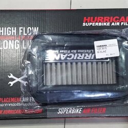 ไส้กรองอากาศ สแตนเลส HURRICANE M-SLAZ R15เก่า ราคา1400