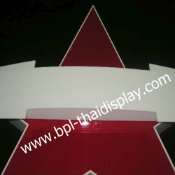 งานตัดไดคัดเลเซอร์โลโก้ รูปดาว