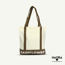 กระเป๋าสั่งทำ กระเป๋าผ้าแคนวาส ทรงตัวยู