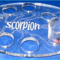 ถาดวางแก้ววิสกี้