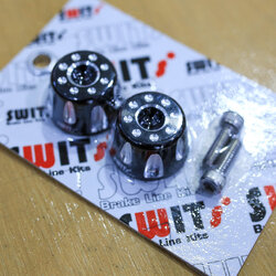 ปลายแฮนด์ SWITS ตรงรุ่น Click-160-GIORNO+ - งานตรงรุ่น ไม่ต้องแปลงรถ - ราคาชุดละ 350 บาท