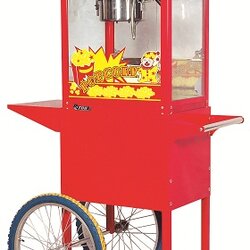 รถเข็นคั่วข้าวโพด ไฟฟ้า popcorn