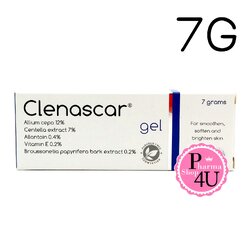Clenascar Gel 7g เจลบำรุง ช่วยให้ผิวเรียบเนียน สีผิวสม่ำเสมอ ลดรอยดำ รอบแดง รอยสิว รอยนูน ด้วย allium cepa สูงถึง12%