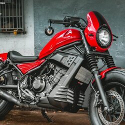 ครอบถัง HONDA REBEL300-500 MOTOZAAA ราคา 2900