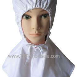 KA-002===ราคาส่ง 95 บาท ขั้นต่ำ 100 ใบ หมวกคลุมไหล่ ไม่มีปีกหมวก ผ้าทั้งใบ เจาะรูตาข่ายที่หู กรอบหน้าเย็บยางยืดกันผมตกหล่น สนใจติดต่อ 0810110084/023972066