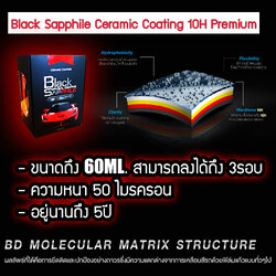 Black Sapphile Premium Hard Coating Ceramic 10H