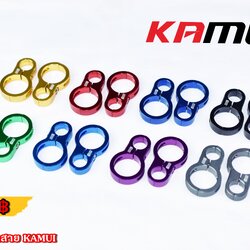 ตัวเก็บสายยึดแฮนด์ CNC KAMUI