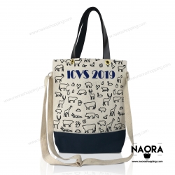 กระเป๋าสั่งทำ กระเป๋าผ้าแคนวาส มีสายสะพาย