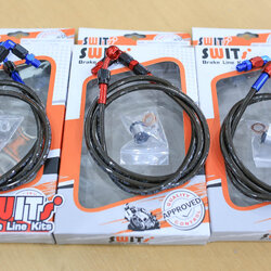 สายเบรค Swits ใส่ Honda lead มี 3 สี