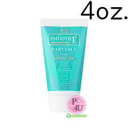 Smooth-E Babyface Foam 4Oz. (120g) สมูทอี เบบี้เฟสโฟม 120กรัม โฟมล้างหน้า สูตรไม่มีฟอง (โฟมเขียว)