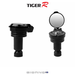 กระจกจิ๋วติดปลายแฮนด์พับได้ GIORNO+ / Click-160 / แปลงใส่ทั่วไป TIGER-R (ไทเกอร์ อาร์) ราคา 𝟰𝟬𝟬 บาท