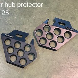 ชุดการ์ดกันดุมสเตอล้อหลังCT125 Motolord Rear Hub wheel protector CT125 ราคา1990