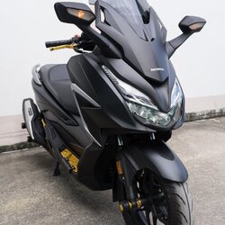 บังไมล์-ชิลล์หน้า SPEEDY FORZA350 NEW 2020 TOURING #03 สีฟิล์ม