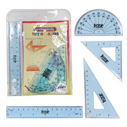 Geometry Template Rulers INTOP-KIDS