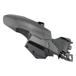 บังโคลนหลังตัวใน CLICK-150 I /125 I เคปล่าดำ สีดำ600ลายฟิมล์800