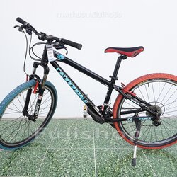 จักรยานเสือภูเขาญี่ปุ่น - ล้อ 26 นิ้ว - เกียร์ 3x8 (24 สปีด) - อลูมิเนียม - โช๊คหน้า - Canondale F6 - สีดำ - Size S [จักรยานมือสอง]