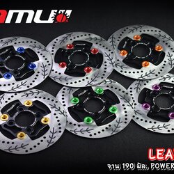 จานดิสก์หน้า Honda LEAD-125 KAMUI 190มิล. V.5 ราคา 2,800 บาทจานหน้า 190 มิล.Honda LEAD-125 🔥🔥🔥 POWER-SLOT V.5 #จานดิสก์KAMUI #lead125 #lead125kamui #lead #leadkamui #honda #hondakamui #KAMUI #จานfloating ข้อดีของจาน Floating - ใส่ป