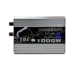 TBE PURE SINE WAVE POWER INVERTER TBE-1000W ระบบ 12V และ 24V อินเวอร์เตอร์ เพียวไซน์ เวฟ เครื่องแปลงไจากเเบตเตอรี่รถยนต์เป็นไฟบ้าน
