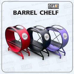 ชั้นวางของ2ชั้น : Round Shelf