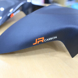 บังโคลนหลังตัวใน JR CARBON X-MAX300 -ดำด้าน ราคา1490 -เครฟล่า ราคา3500