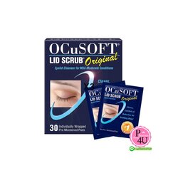 Ocusoft Eyelid Pads 30ชิ้น สครับเปลือกตา ทำความสะอาดเปลือกตา