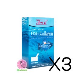 (ซื้อ3 ราคาพิเศษ) Evol Fish Collagen อีวอล คอลลาเจน