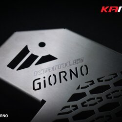 การ์ดหม้อน้ำสแตนเลส งาน Laser สำหรับ Honda Giorno มี 2 สีให้เลือก สีเงิน(สีสแตนเลส) / สีดำ ‼ ราคาชุดละ 950 บาท ‼