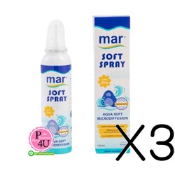 (ซื้อ3 ราคาพิเศษ) MAR SOFT SPRAY มาร์ซอฟ สเปรย์ 125ML. #สูตรอ่อนโยนสำหรับผู้ใหญ่