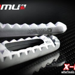 พักเท้าหลัง Kamui X-MAX งานตรงรุ่น ไม่ต้องแปลงรถ - งานไทยแท้ เกรดพรีเมี่ยม - ผลิตจากวัตถุดิบคุณภาพสูงด้วยเครื่องจักรที่ทันสมัย - ชิ้นงานมีความละเอียดสวยงาม - มีความสวยงาม แข็งแรง ทนทาน
