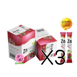 (ซื้อ3 ราคาพิเศษ) FIT zn ฟิต-ซิงก์ Zinc Amino Acid Chelate แบบช็อต ทานง่าย สะดวกทาน (ขนาด 30 ซอง)