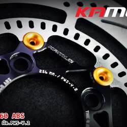 จานดิสก์หน้า CLICK-160 abs 256 มิล. PWS-V.2 แข็งแรง สุด ๆ กับดีไซน์ อันโฉบเฉี่ยว ❤️✅ ย้ำ !!! แข็งแรง สุด ๆ ราคา 3,500 บาท