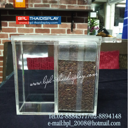 (พร้อมส่ง)กล่องแพ็คถุงข้าวแบบสูญญกาศ ขนาด 1 Kg.รุ่น 2 ช่อง