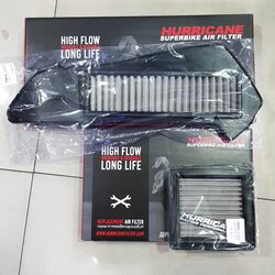 กรองอากาศสแตนเลส HURRICANE X-MAX 300 ราคา2800