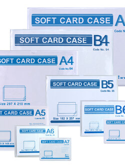 ซองพลาสติก Soft Card Case