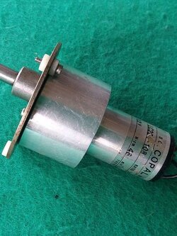 มอเตอร์เกียร์ ยี่ห้อ COPAL 12v รอบ 150 :1