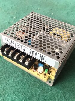 สวิตชิ่ง ยี่ห้อ MW input 100-240v output 24v 2.2A