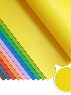 แผ่นพลาสติกพีพี 53x75 ซม. 400 ไมครอน สีทึบ