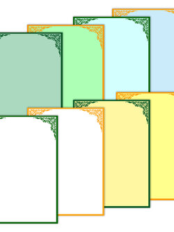 บอร์ดพลาสติก 50x70 ซม. ลายไทย 5