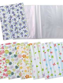 แฟ้มแคตตาล็อก A4 ปกลายฟลาวเวอร์