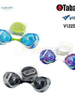(ของแท้ 100%) VIEW แว่นตาว่ายน้ำ รุ่น V122SAM เลนส์เทคโนโลยี BLADE F ใช้แข่งขัน FINA APPROVED
